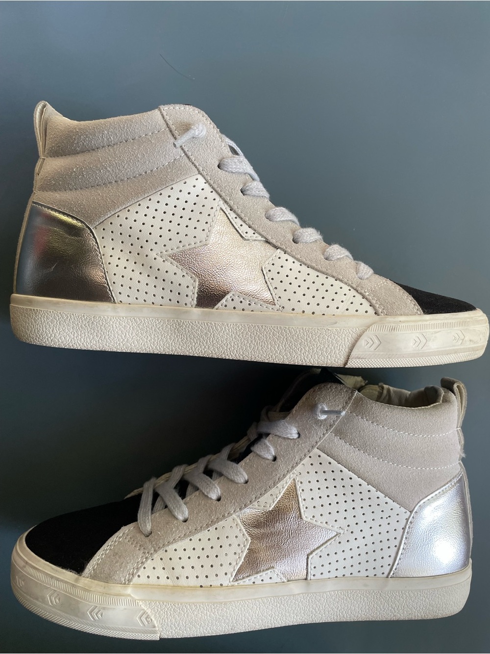 VH Metallic Star High-Tops